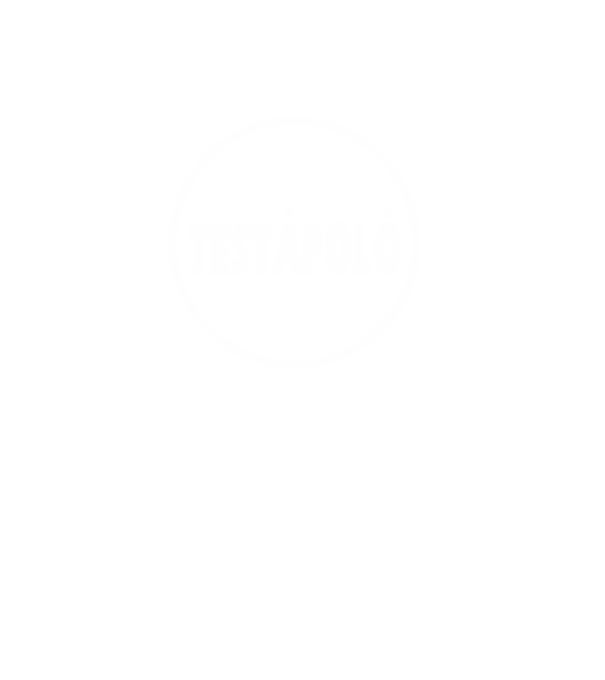  minta királykék pólón