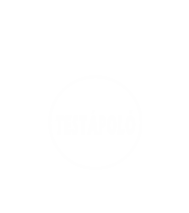  minta királykék pólón