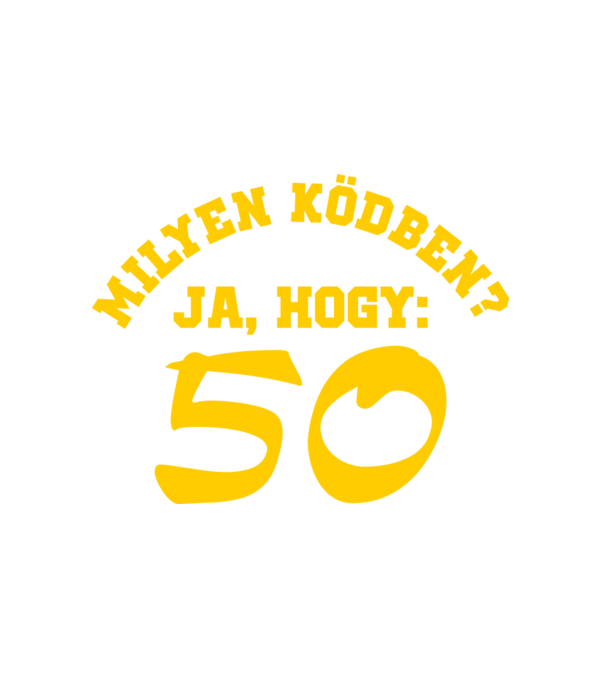  minta fehér pólón