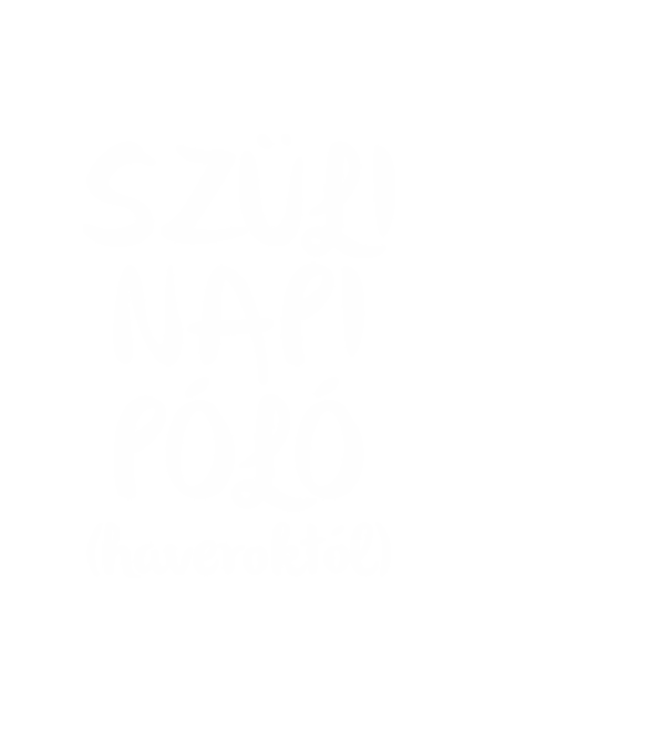  minta fehér pólón
