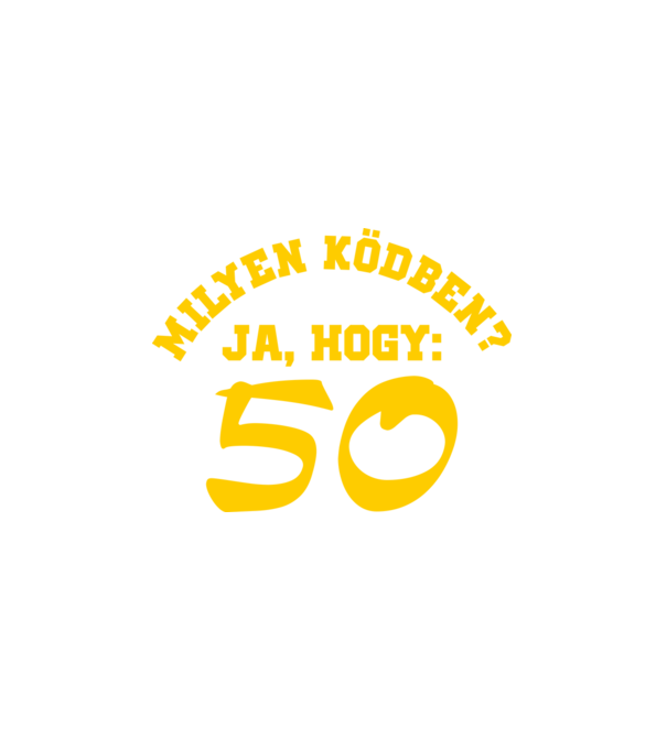  minta fehér pólón