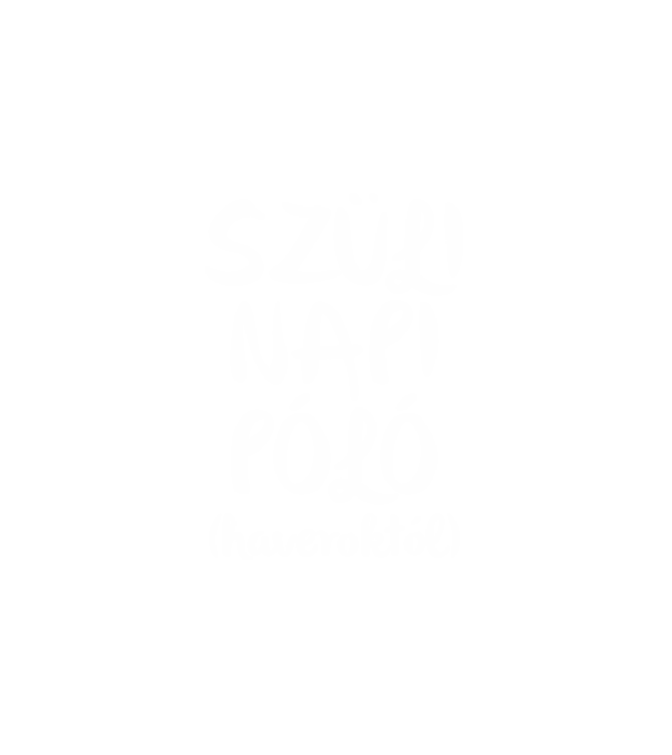  minta fehér pólón