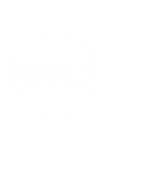  minta fehér pólón
