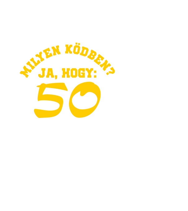  minta fekete pólón