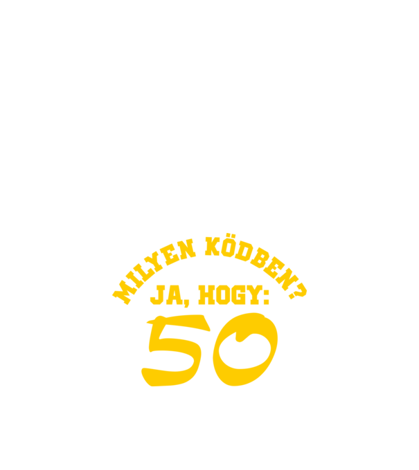  minta fekete pólón