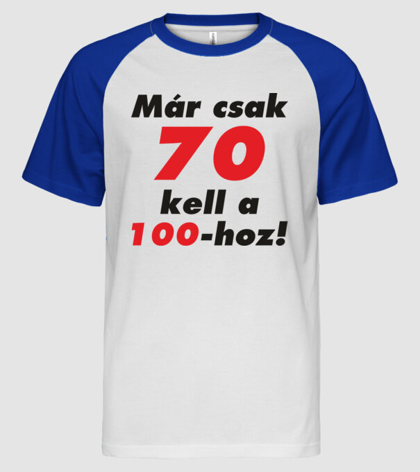  minta fehér/royal pólón