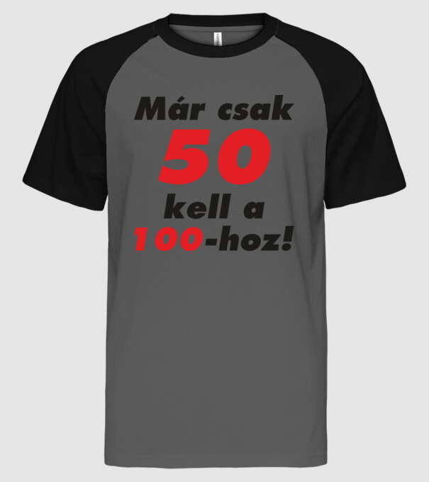  minta szürke/fekete pólón