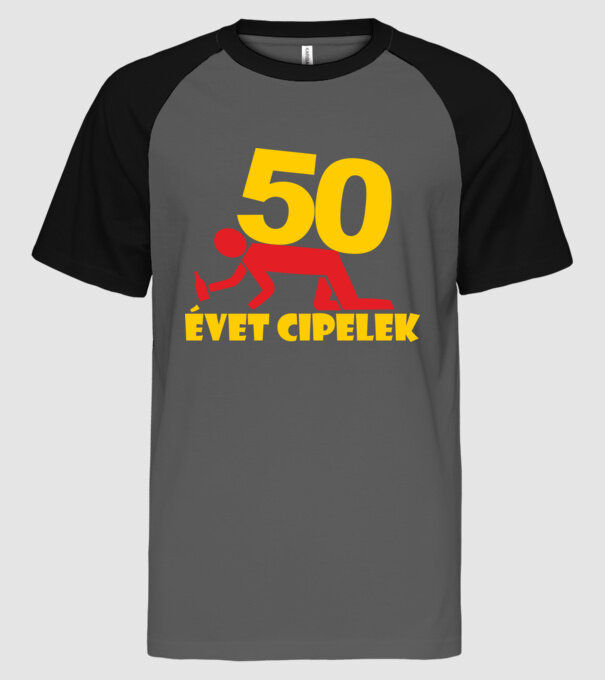 minta szürke/fekete pólón