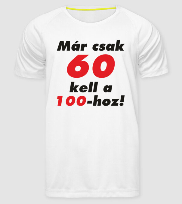  minta fehér pólón