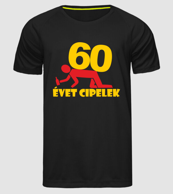  minta fekete pólón