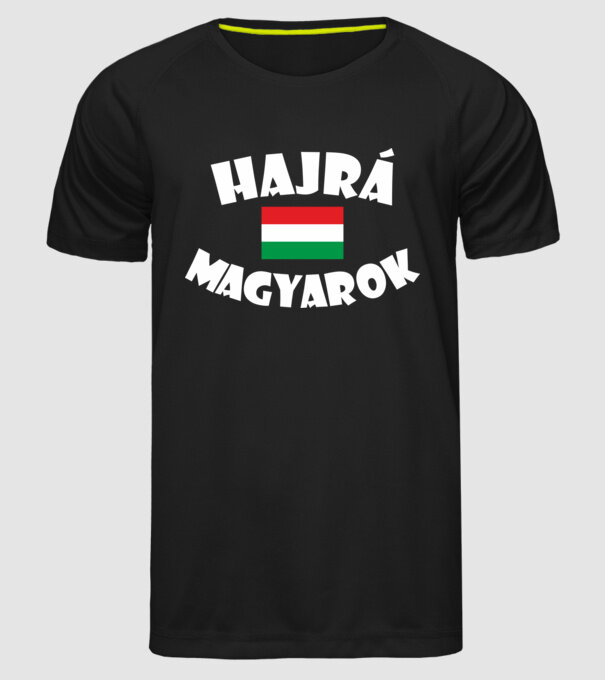  minta fekete pólón