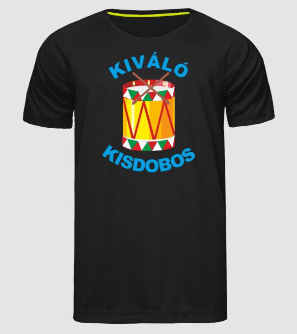  minta fekete pólón
