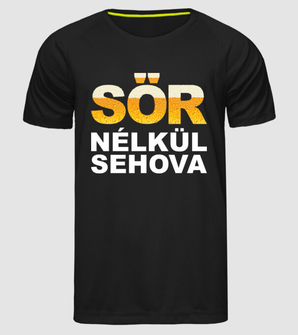  minta fekete pólón