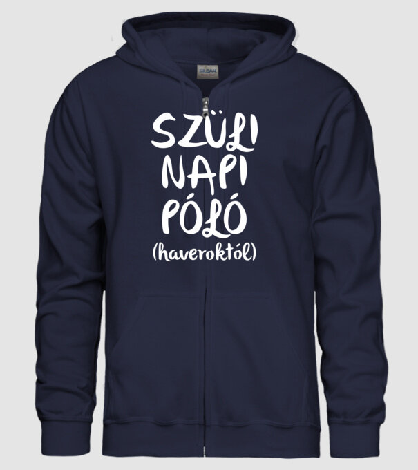  minta sötétkék pólón