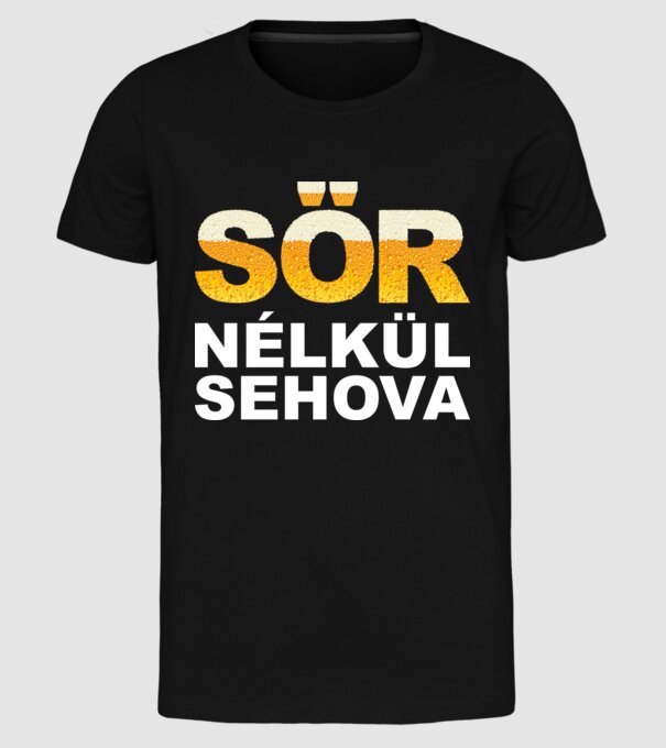  minta fekete pólón