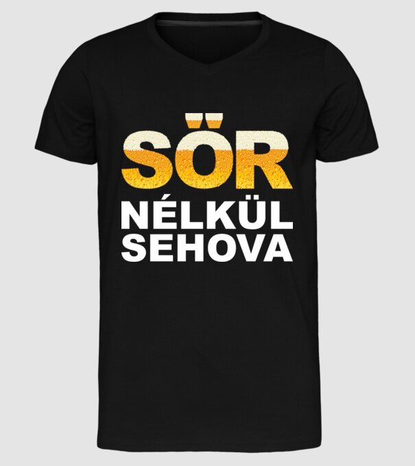  minta fekete pólón
