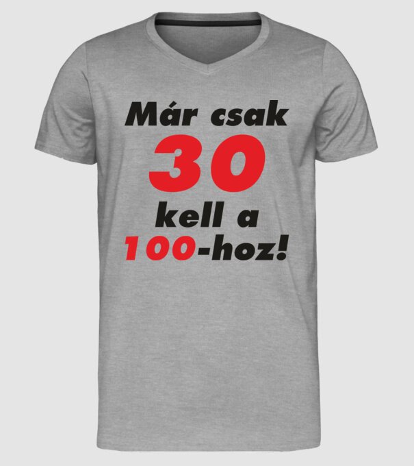  minta szürke pólón