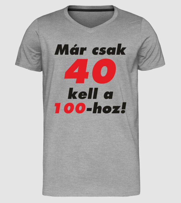  minta szürke pólón