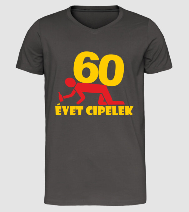  minta sötétszürke pólón