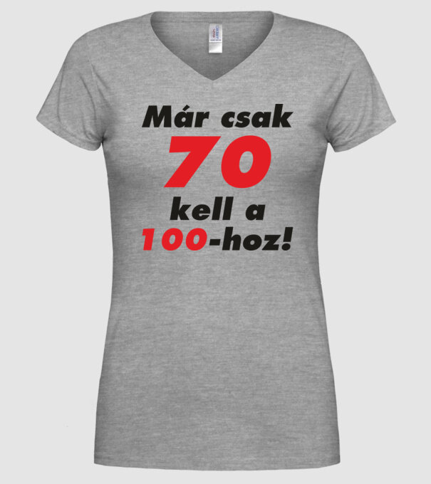  minta szürke pólón