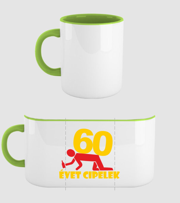 minta zöld pólón