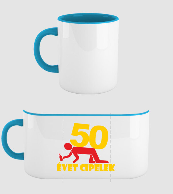  minta világoskék pólón