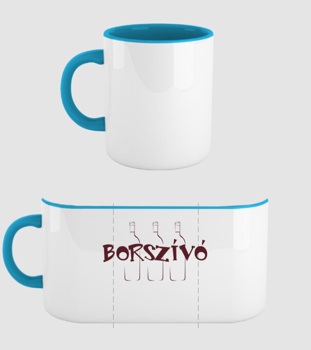  minta világoskék pólón