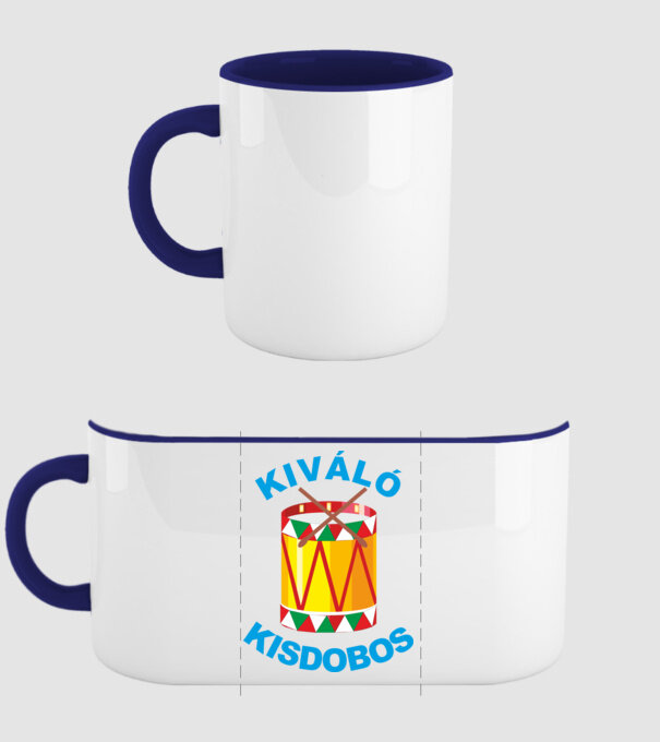  minta sötétkék pólón