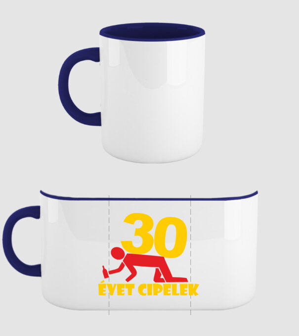  minta sötétkék pólón