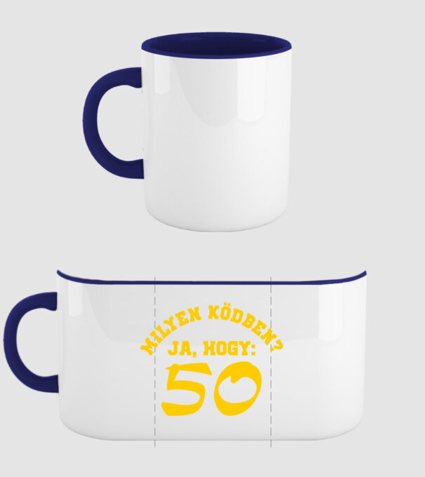 minta sötétkék pólón