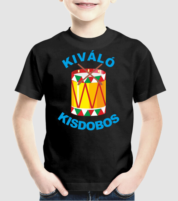  minta fekete pólón