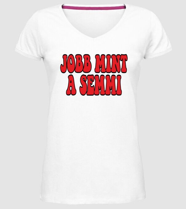  minta fehér pólón