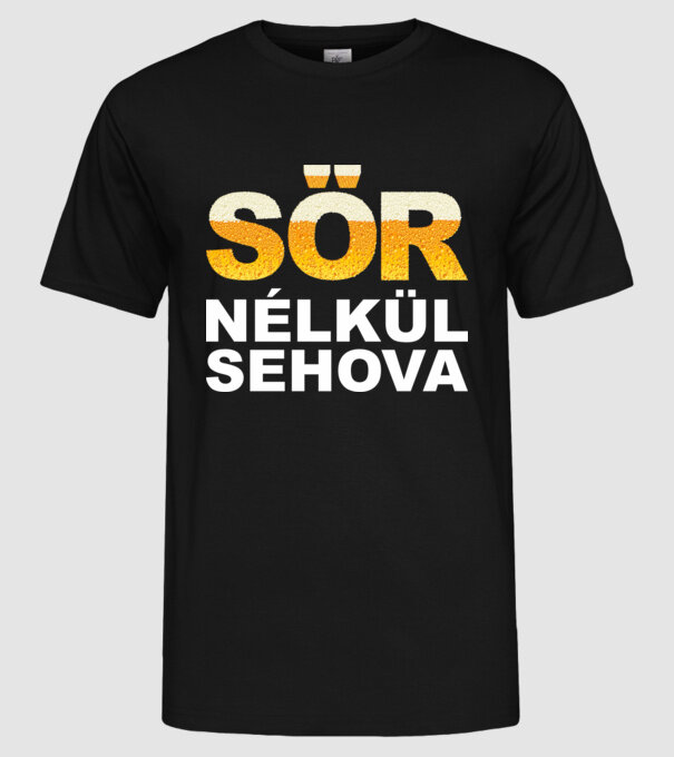  minta fekete pólón