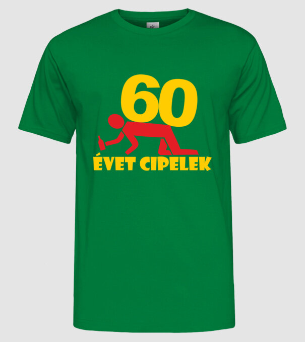  minta zöld pólón