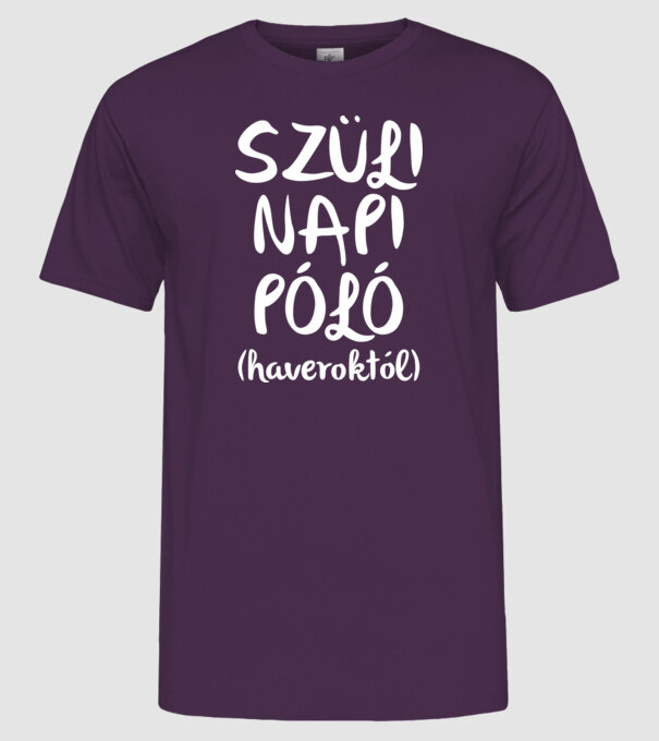  minta lila pólón