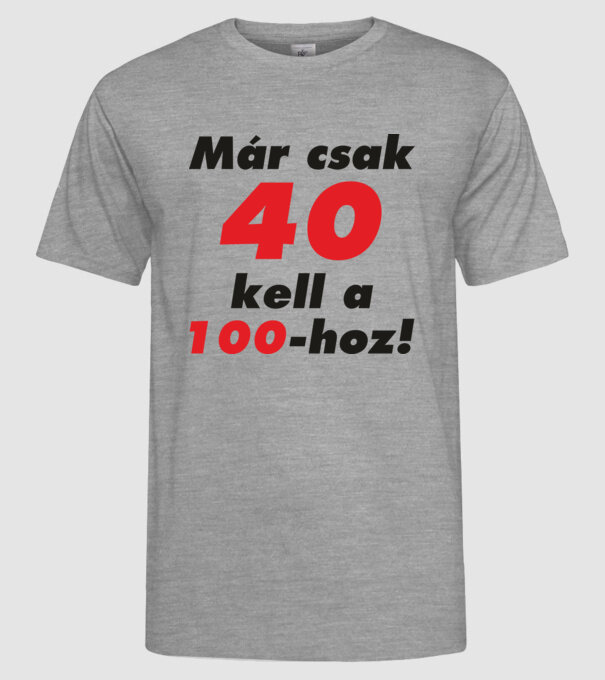  minta szürke pólón