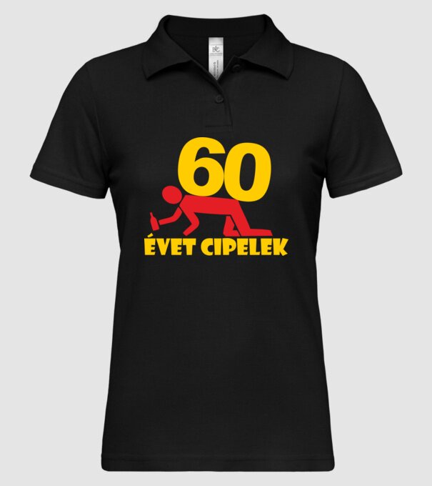  minta fekete pólón
