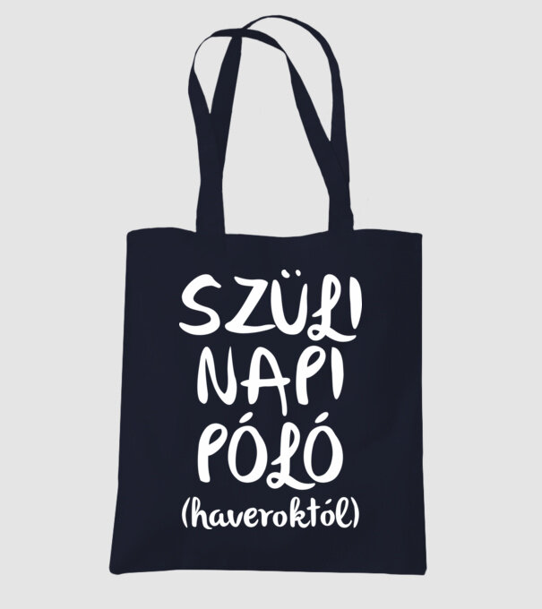  minta sötétkék pólón