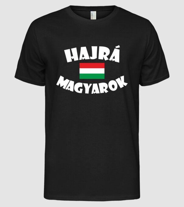 minta fekete pólón