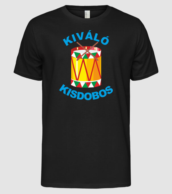  minta fekete pólón