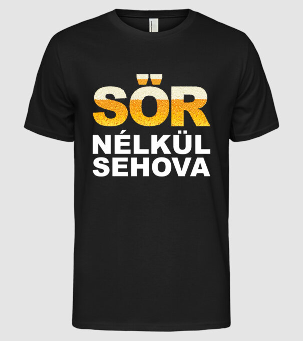  minta fekete pólón