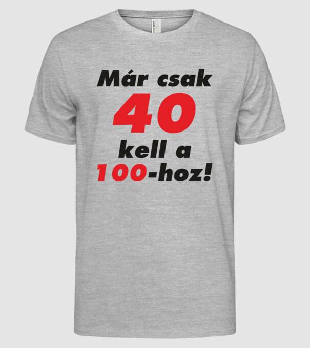  minta szürke pólón