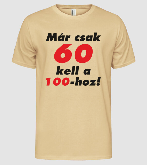  minta homokszín pólón