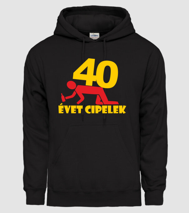  minta fekete pólón