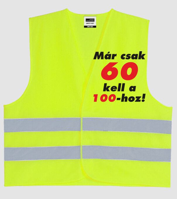  minta neonsárga pólón