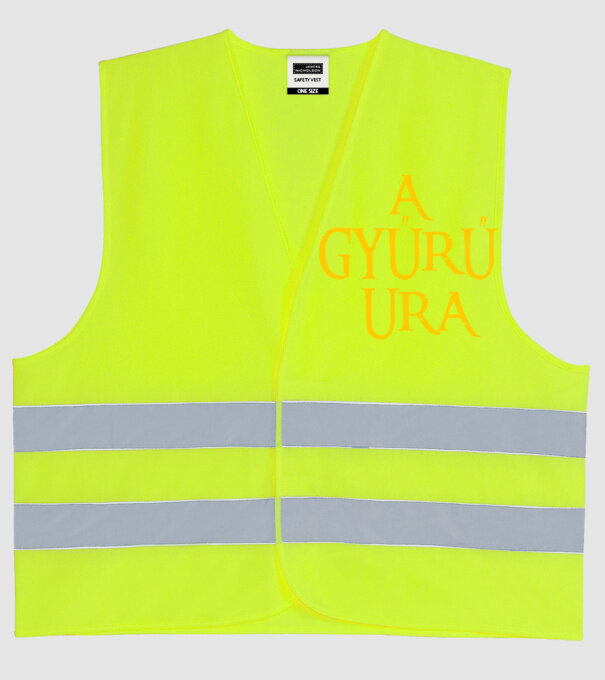  minta neonsárga pólón
