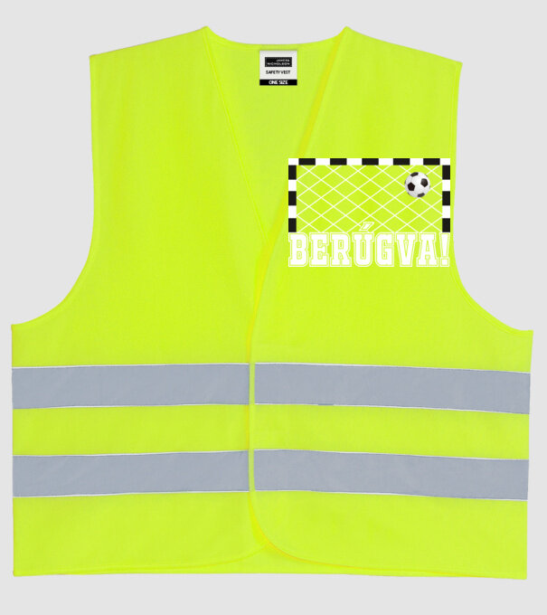  minta neonsárga pólón