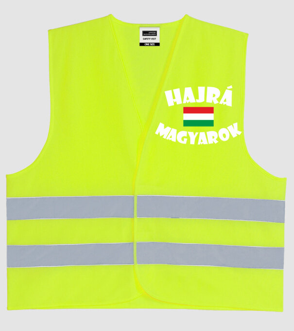  minta neonsárga pólón