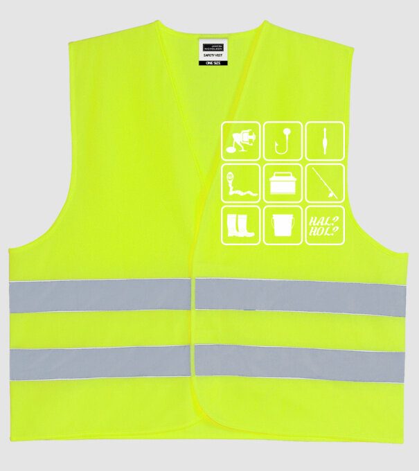  minta neonsárga pólón