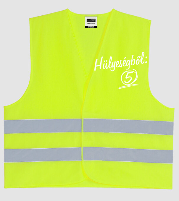  minta neonsárga pólón